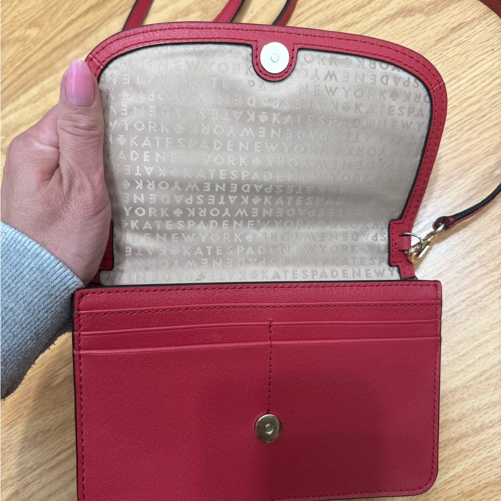 Kate Spade Red Crossbody Bag
